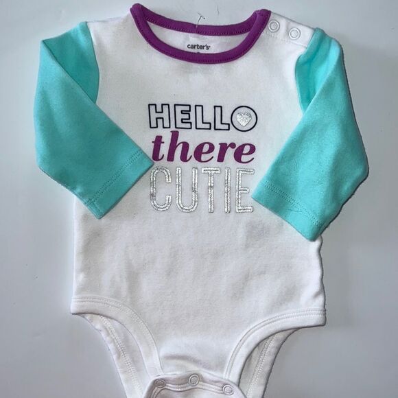 🛍Pretty Little Girls Onesie Size 3 months 🛍 - Picture 1 of 5